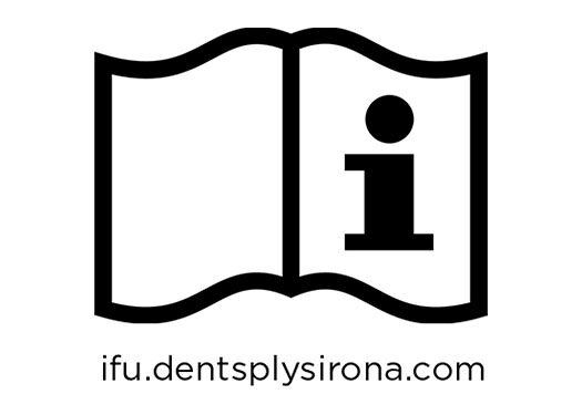 Symbol ifu.dentsplysirona.com