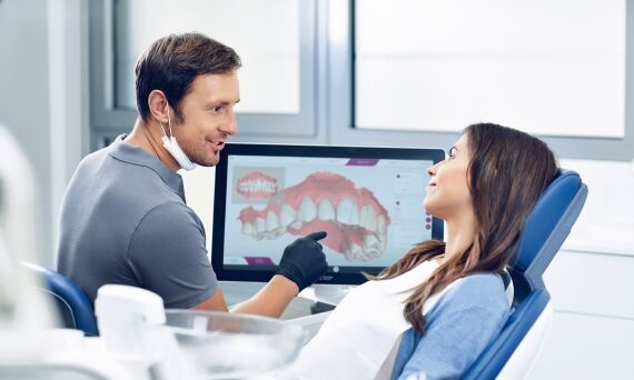 Single tooth movement with CEREC Ortho