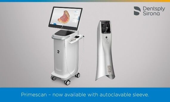 Primescan AC and autoclavable sleeve